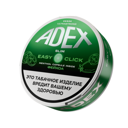 Жевательный табак Menthol Capsule Inside Ultrastrong Slim Фейхоа
